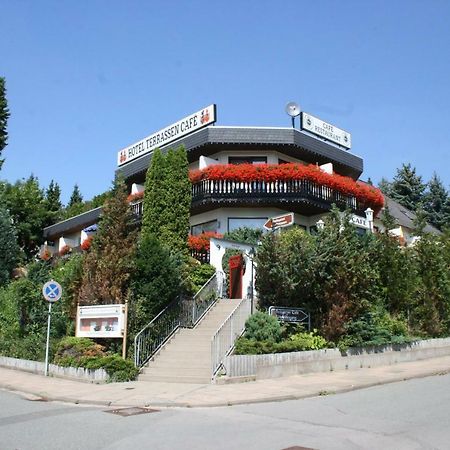 Themen Hotel Terrassen Cafe Bad Münder am Deister Exteriér fotografie