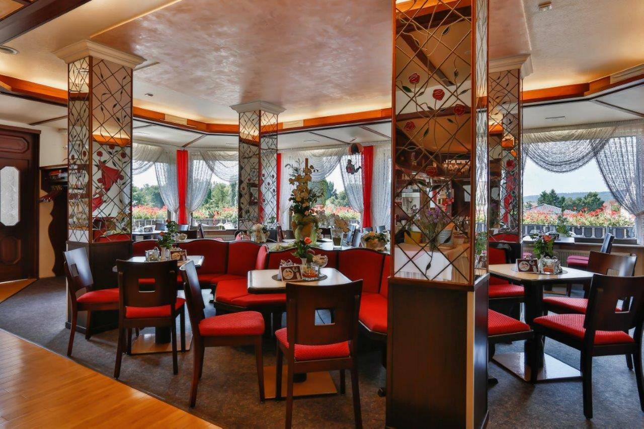 Themen Hotel Terrassen Cafe Bad Münder am Deister Exteriér fotografie