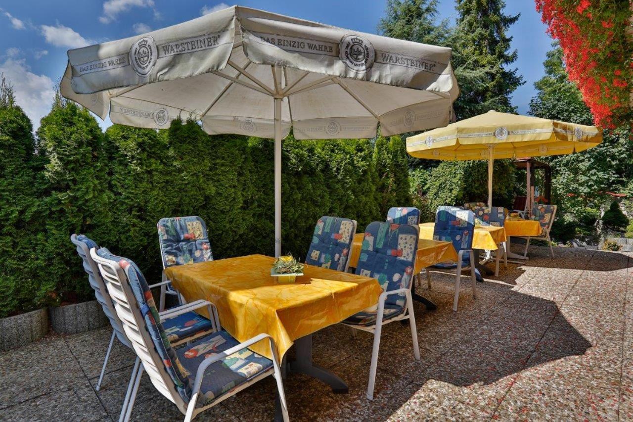Themen Hotel Terrassen Cafe Bad Münder am Deister Exteriér fotografie