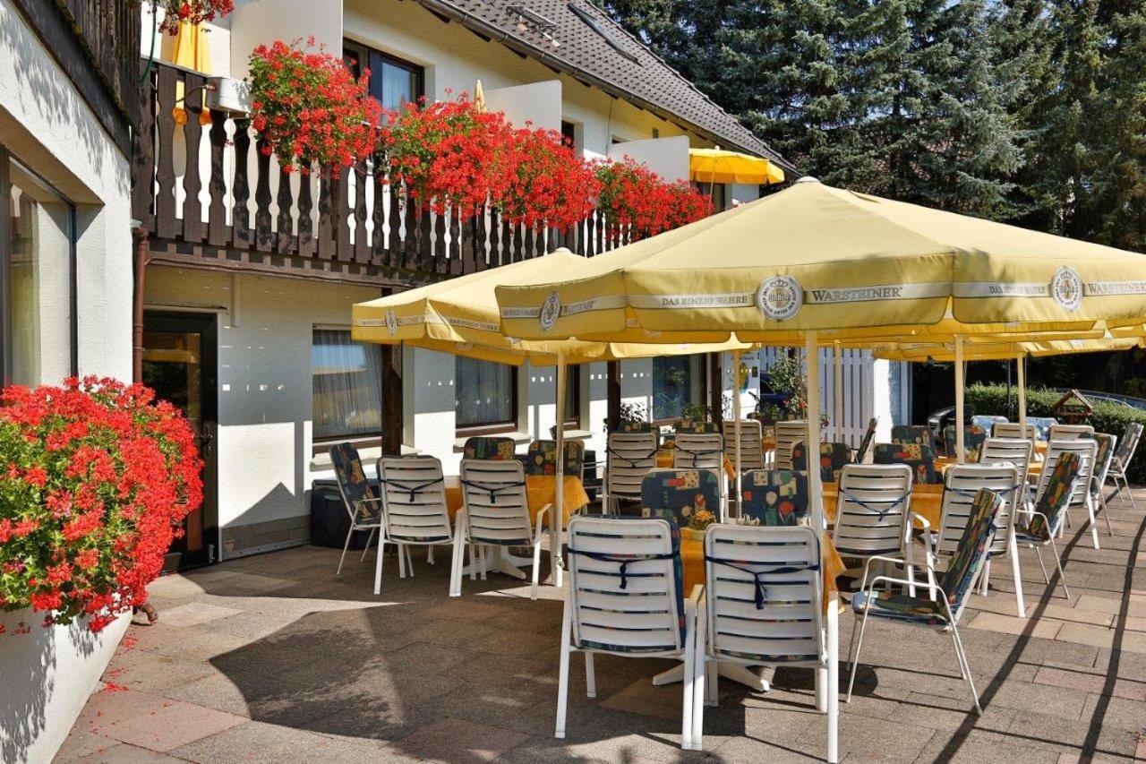 Themen Hotel Terrassen Cafe Bad Münder am Deister Exteriér fotografie